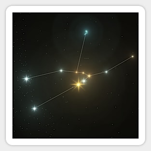 Taurus Constellation Sticker